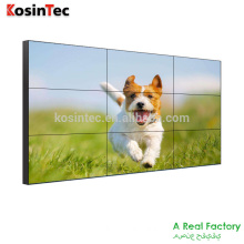 4K 55inch LCD Video Wall 3.5mm ultra narrow bezel high brightness Panel advertising player ad display screen